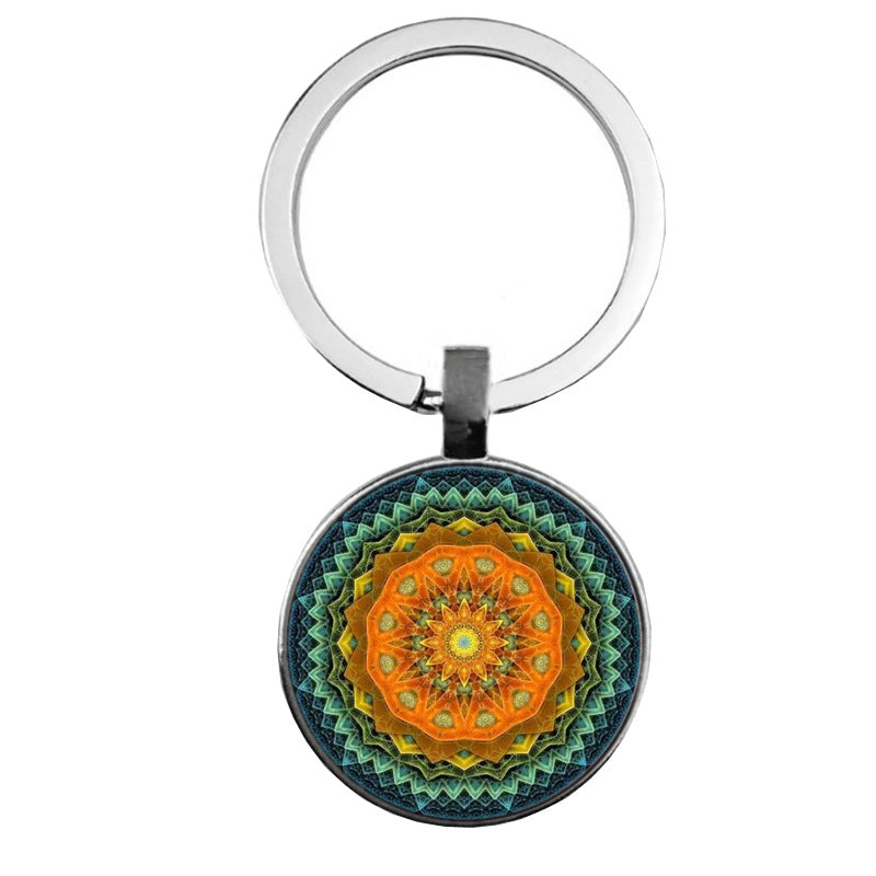 Wholesale Time Gemstone Zinc Alloy Keychains